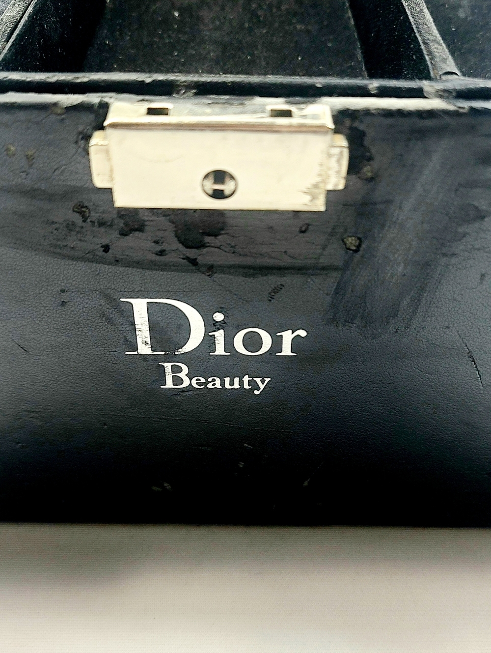 Christian Dior Canvas Leather Cosmetic Bag - Picture 2 of 5